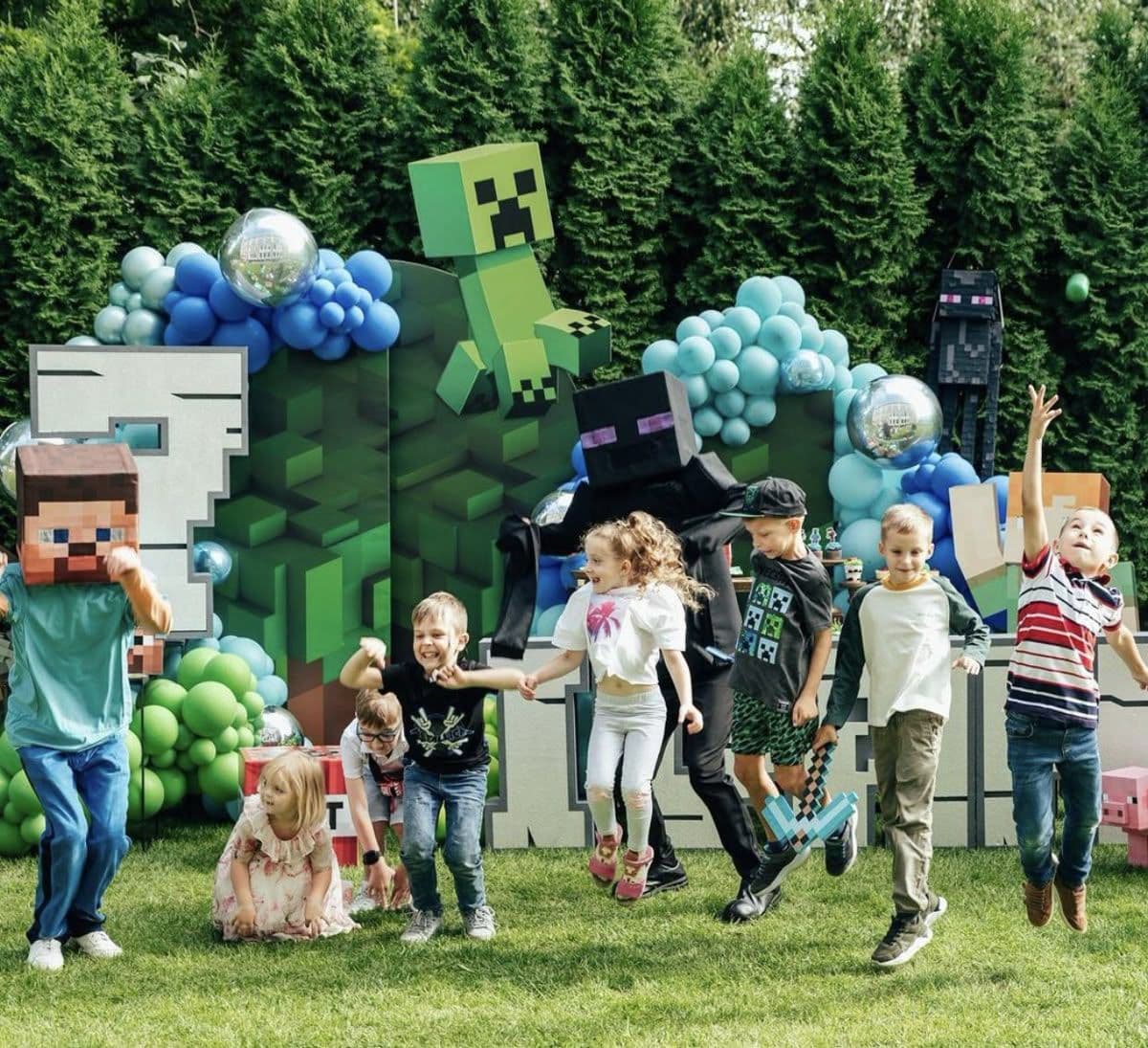Фотозона «Майнкрафт»